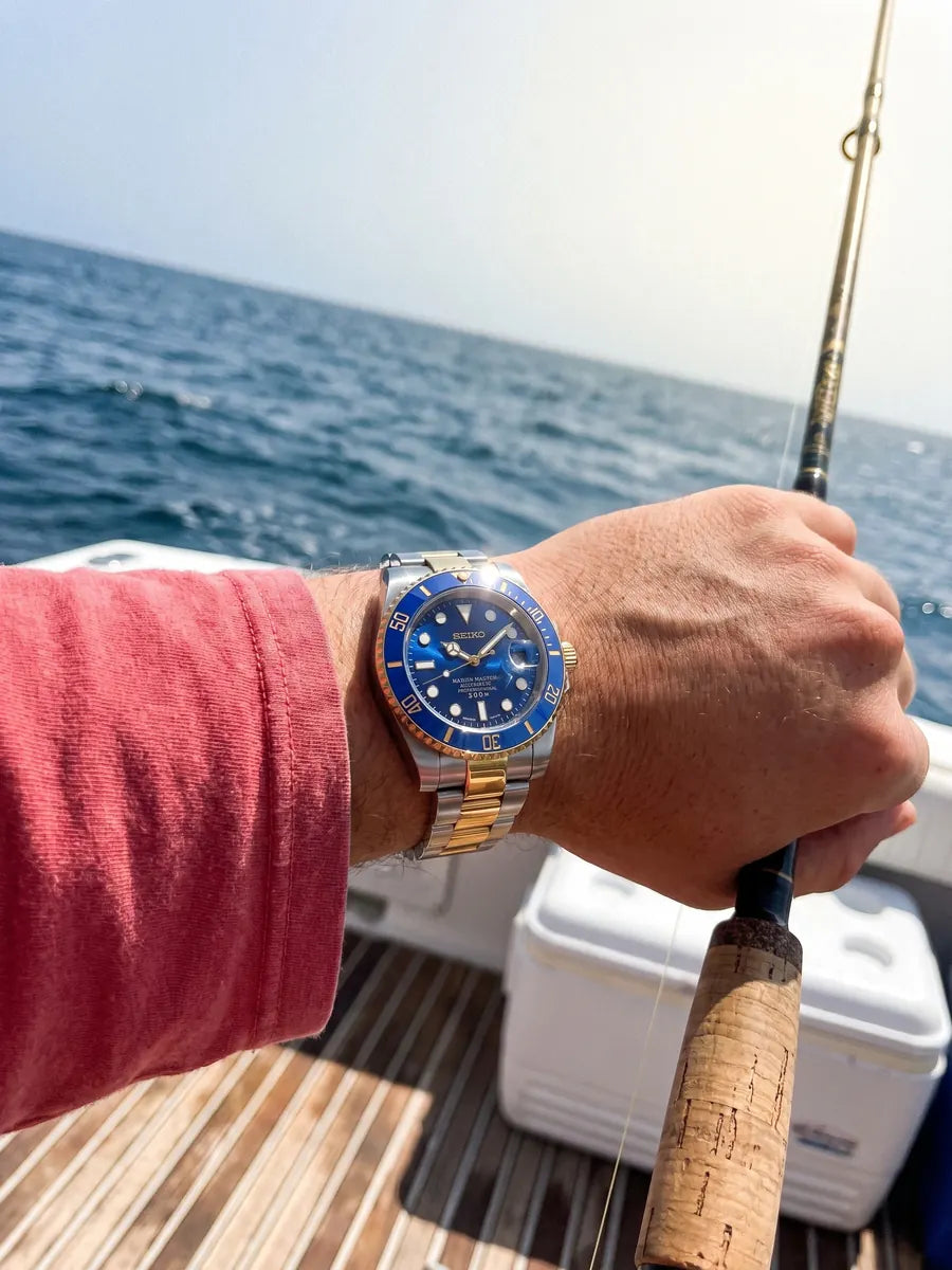 Seiko Mod Submariner Diver – Ghost on the wrist
