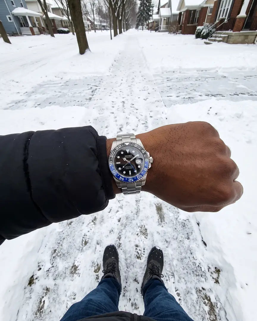Seiko Mod GMT – Batman on the wrist
