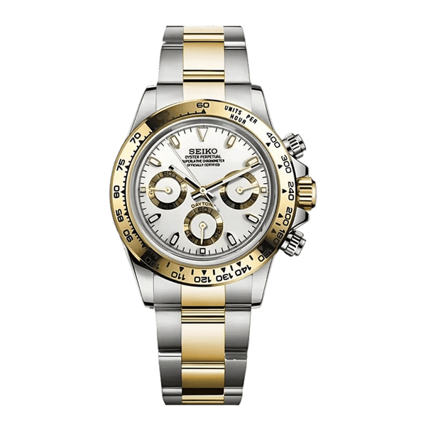 Seiko Mod Daytona – Two-Tone Gold Racer Dial
