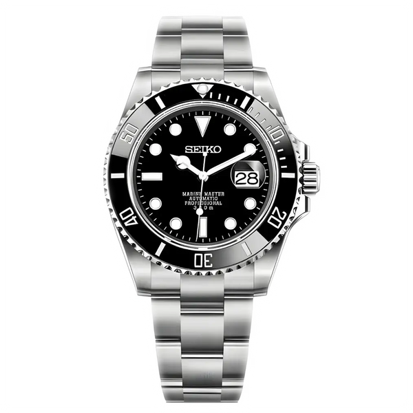 Seiko Mod Submariner – Black