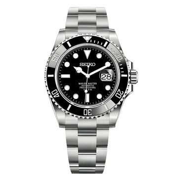 Seiko Mod Submariner – Black