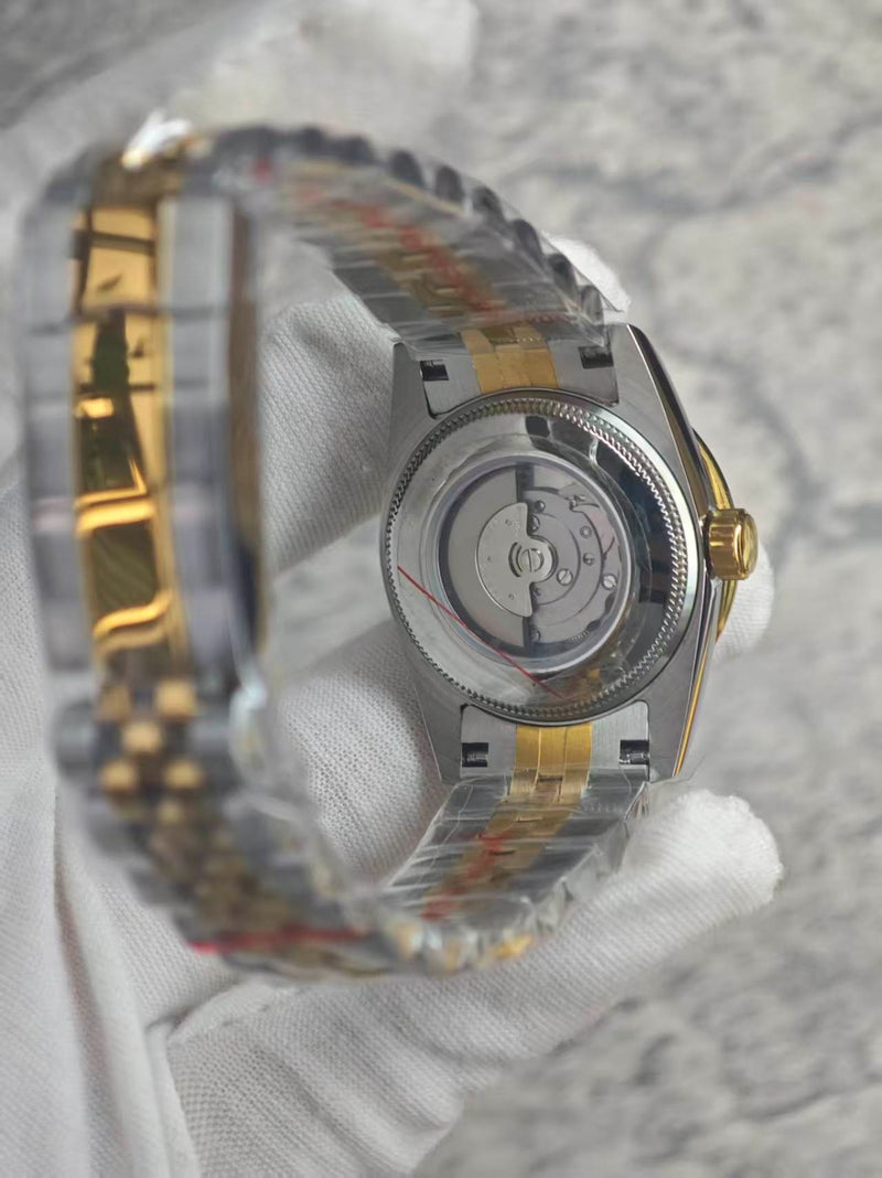Seiko Mod Ladyjust – Two-Tone Silver Diamond