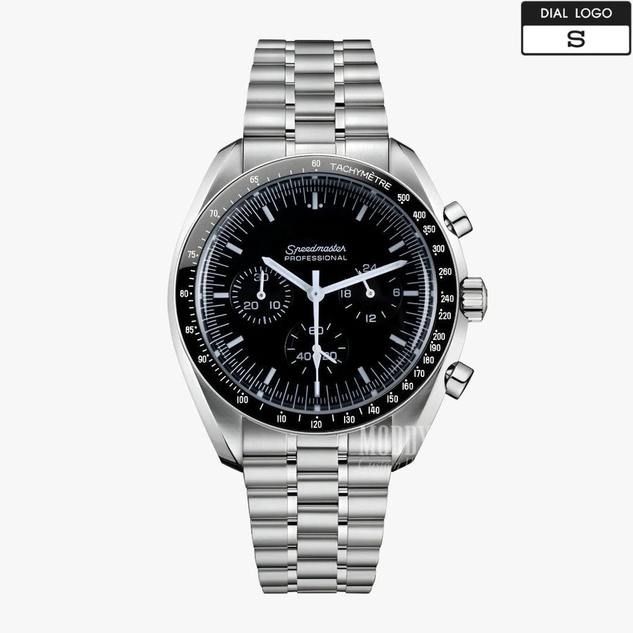 Seiko Mod Speedmaster – Black
