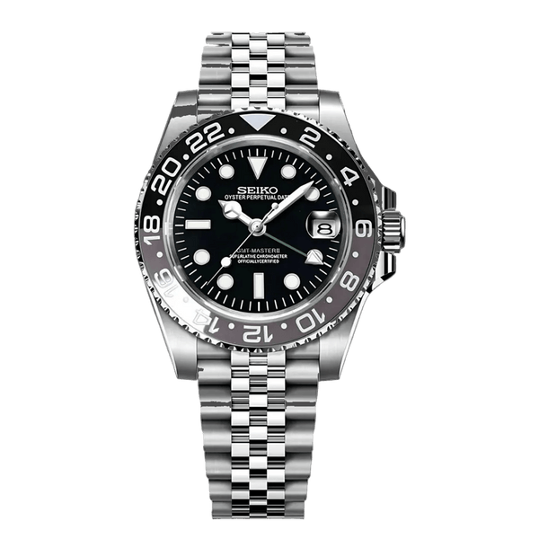 Seiko Mod GMT – Bruce Wayne