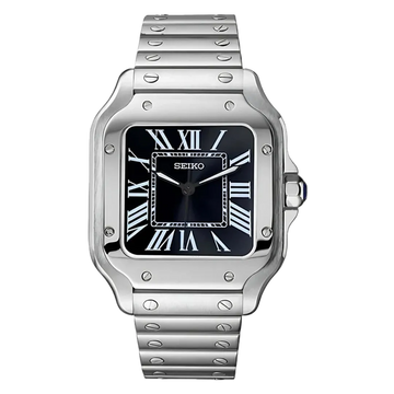 Seiko Mod Santos – Black Dial