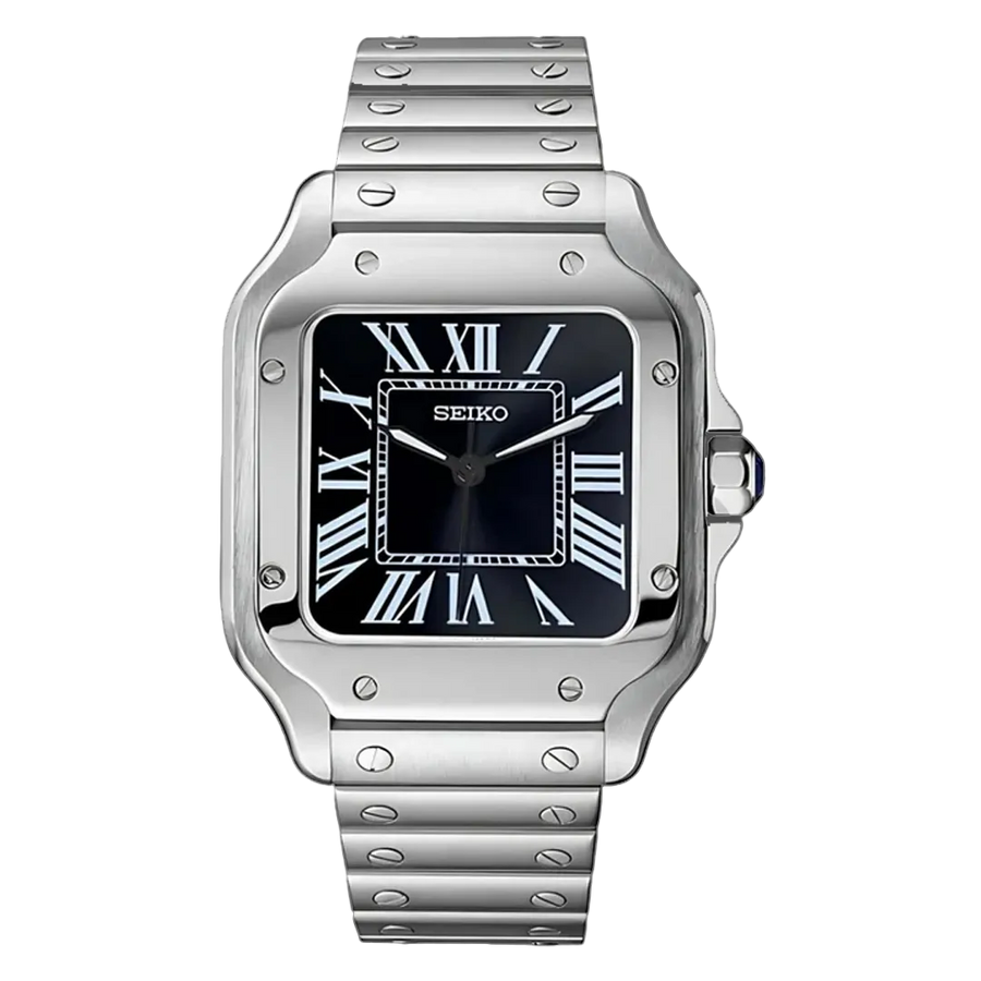 Seiko Mod Santos – Black Dial