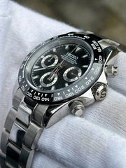 Seiko Mod Daytona – Noir
