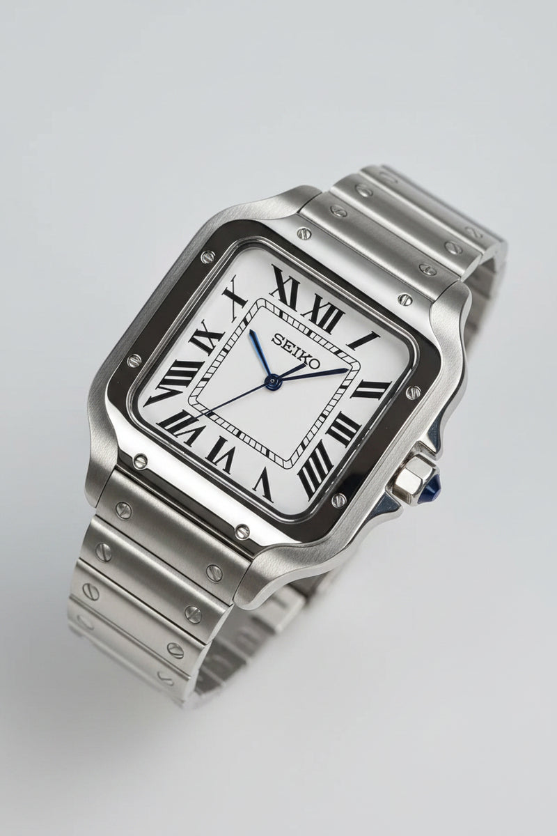 Seiko Mod Santos – White Dial