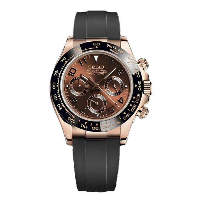 Seiko Mod Daytona - Chocolate Racer Dial