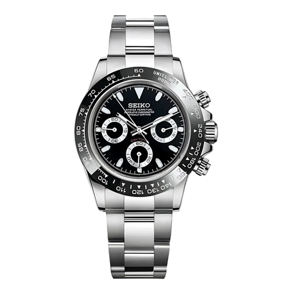 Seiko Mod Daytona – Black