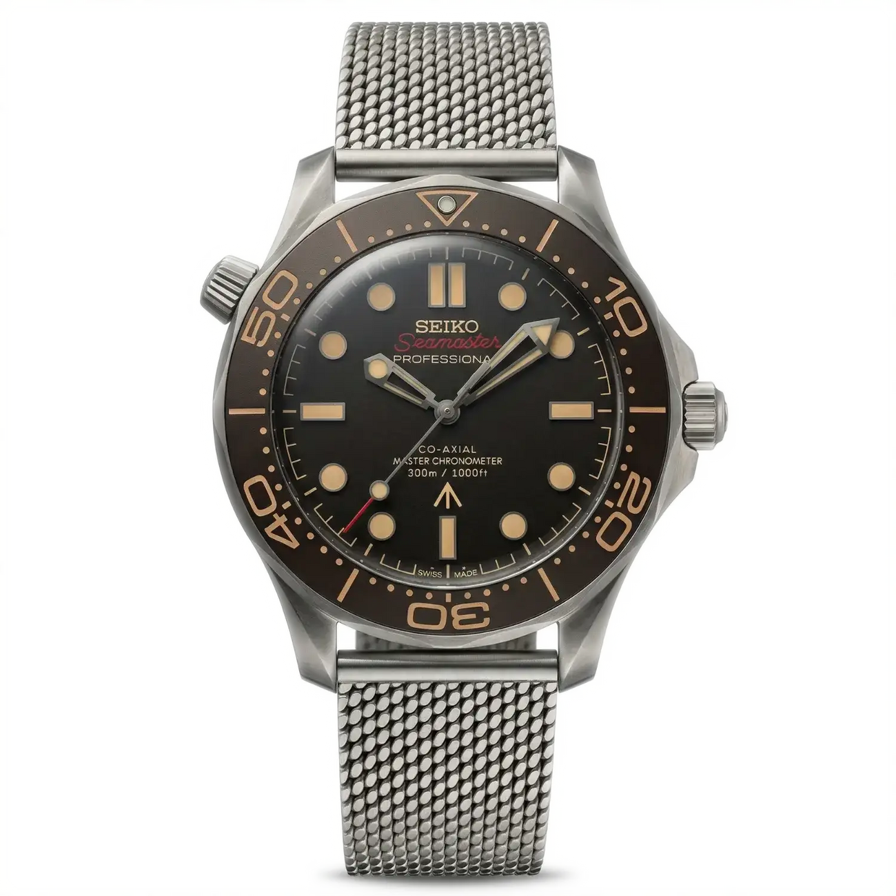 Seiko Mod Nautilus - Cœur Ouvert Vert Émeraude