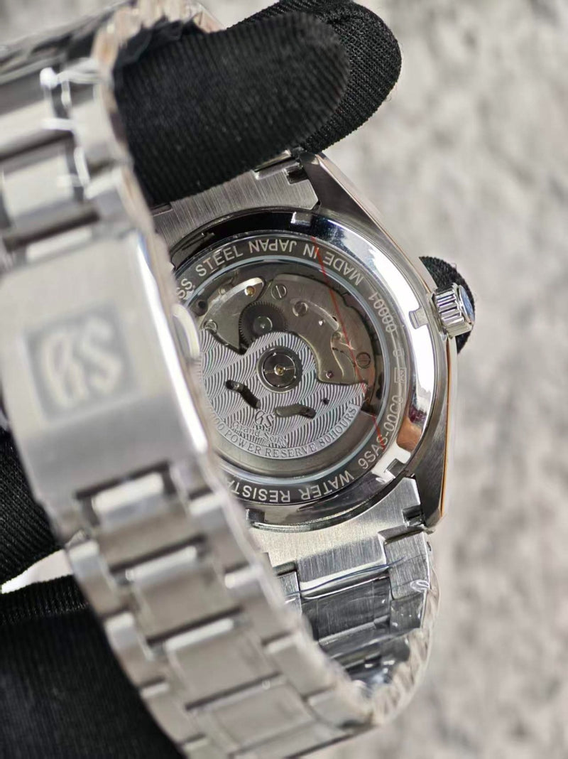 Seiko Mod Grand Seiko – Glacier Blue Texture (No-Date)