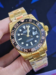Seiko Mod GMT – Black Gold