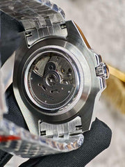 Seiko Mod Submariner - White Steel