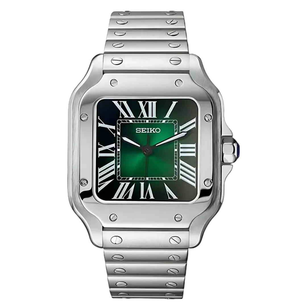 Seiko Mod Santos – Green Dial
