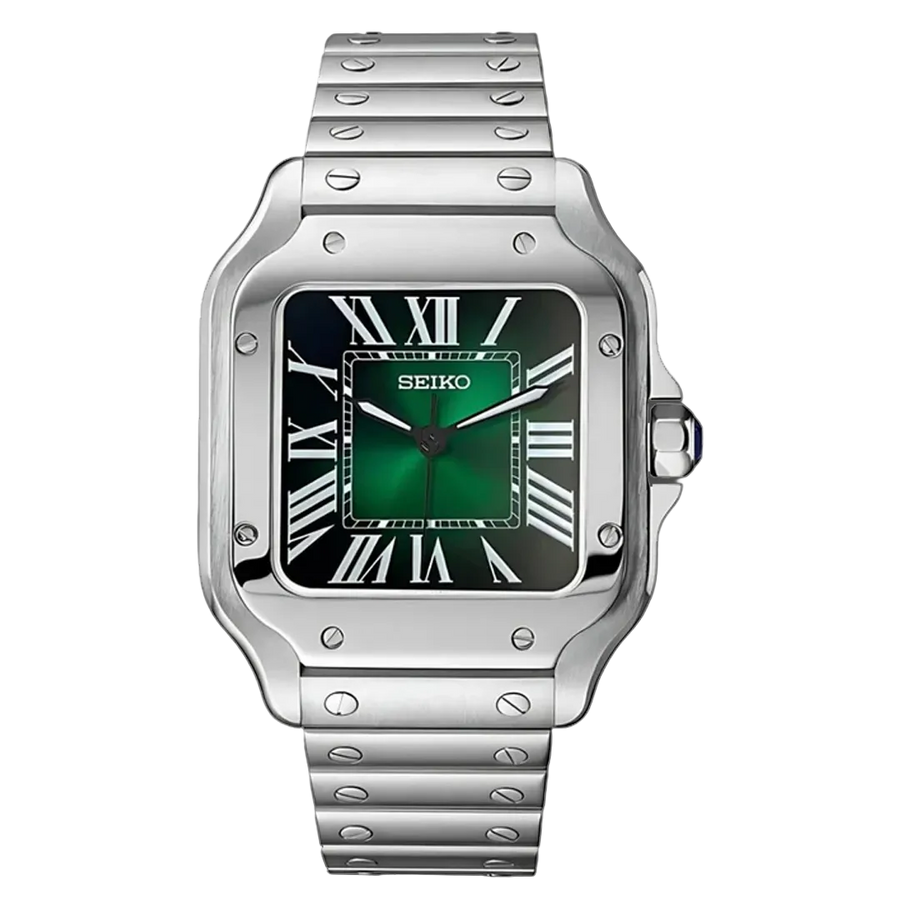 Seiko Mod Santos – Green Dial