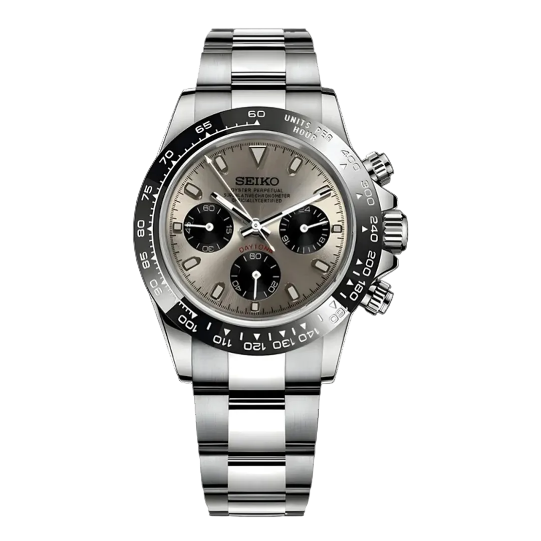 Seiko Mod Daytona - Champagne Dial