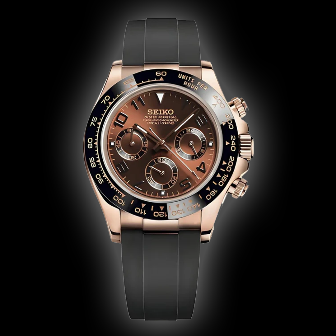 Seiko Mod Daytona - Chocolate Racer Dial