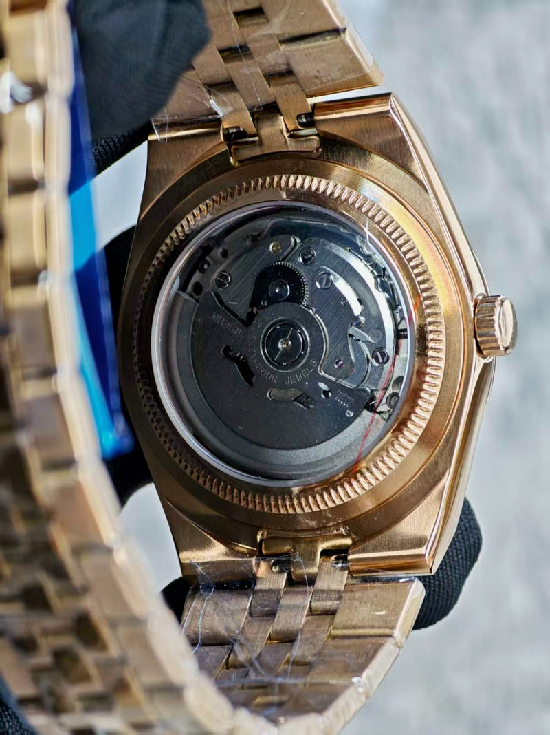 Seiko Mod Land Dweller - Rose Gold