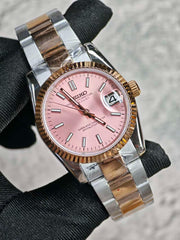Seiko Mod Ladyjust – Two-Tone Rose Pink Dial reference view 1