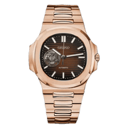 Seiko Mod Nautilus – Or rose chocolat