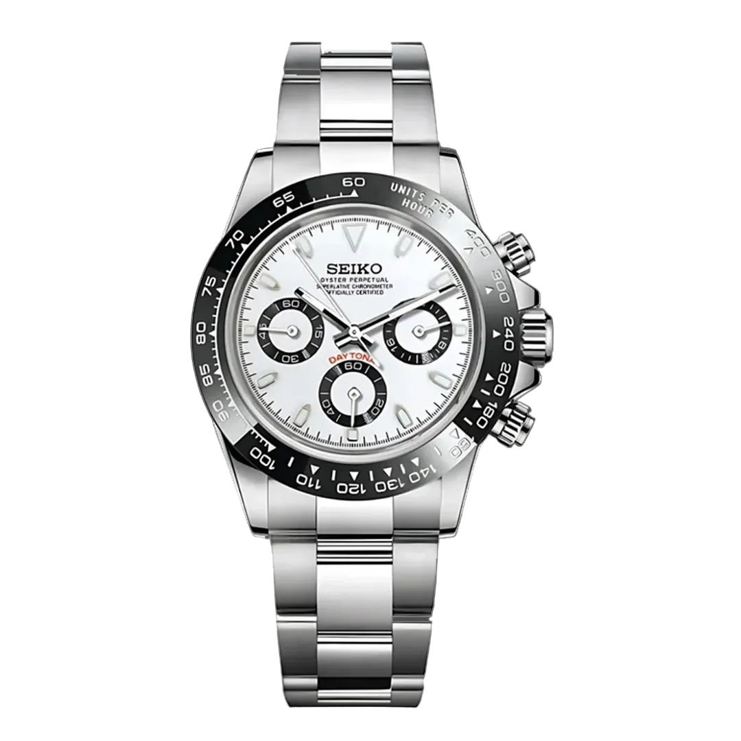 Seiko Mod Daytona - Cadran Panda Racer