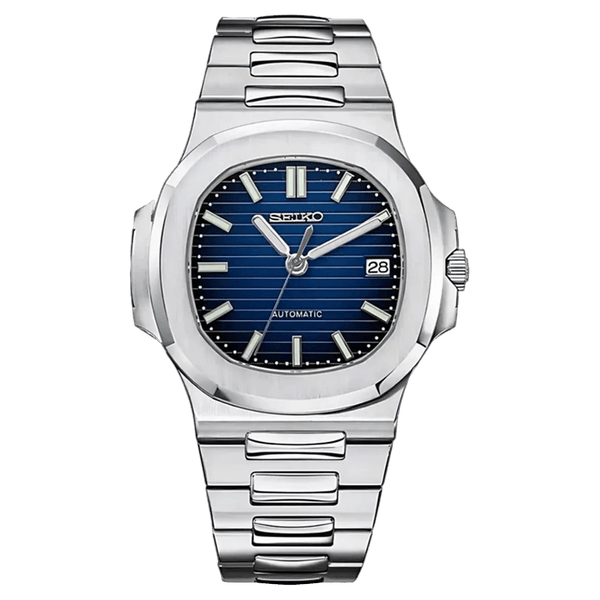 Seiko Mod Nautilus – Deep Blue