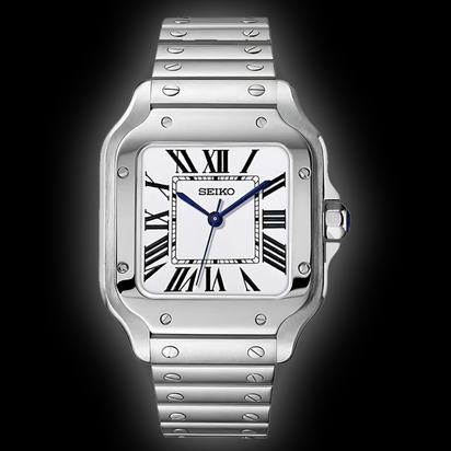 Seiko Mod Santos – White Dial