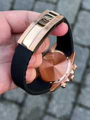 Seiko Mod Daytona - Or rose