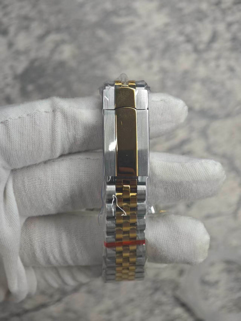 Seiko Mod Ladyjust – Two-Tone Silver Diamond