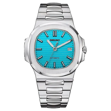 Seiko Mod Nautilus – Tiffany Blue Dial