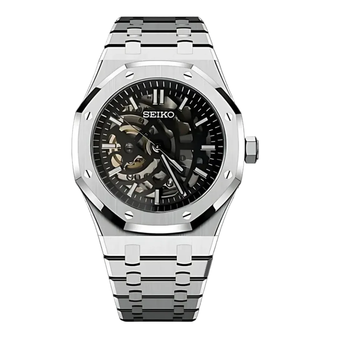 Seiko Mod Royal Oak – Skeleton Dial