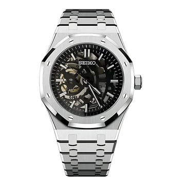 Seiko Mod Royal Oak – Skeleton Dial