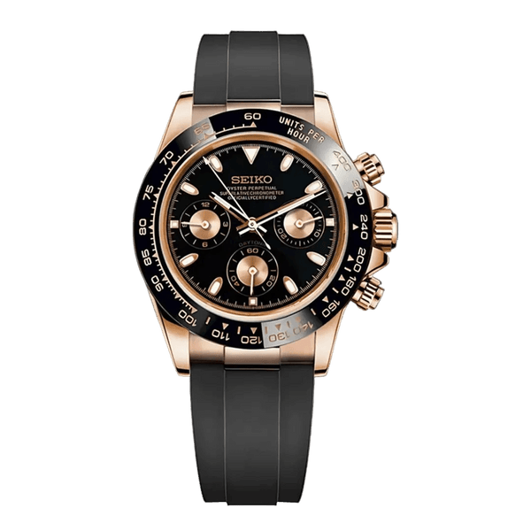 Seiko Mod Daytona - Rose Gold