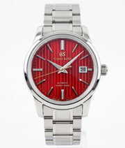 Seiko Mod Grand Seiko Deep Burgundy Texture dial