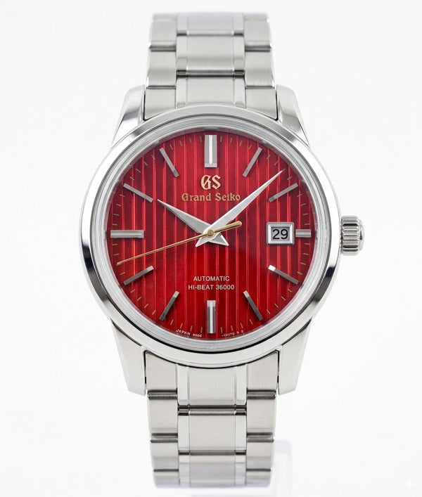 Seiko Mod Grand Seiko – Deep Burgundy Texture
