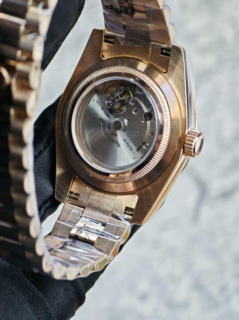 Seiko Mod Day-Date – Rose Chocolate