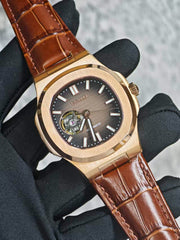 Seiko Mod Nautilus – Rose Gold Chocolate