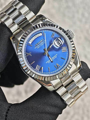 Seiko Mod Day-Date – Roman Ocean Blue