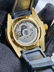 Seiko Mod Yacht-Master – Gold & Black