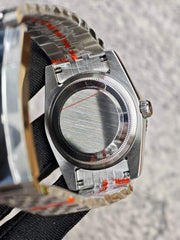 Seiko Mod Datejust - Olive Green Arabic Dial