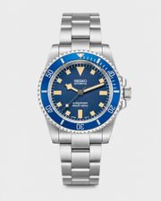 Seiko Mod Submariner - Blue Snowflake Diver