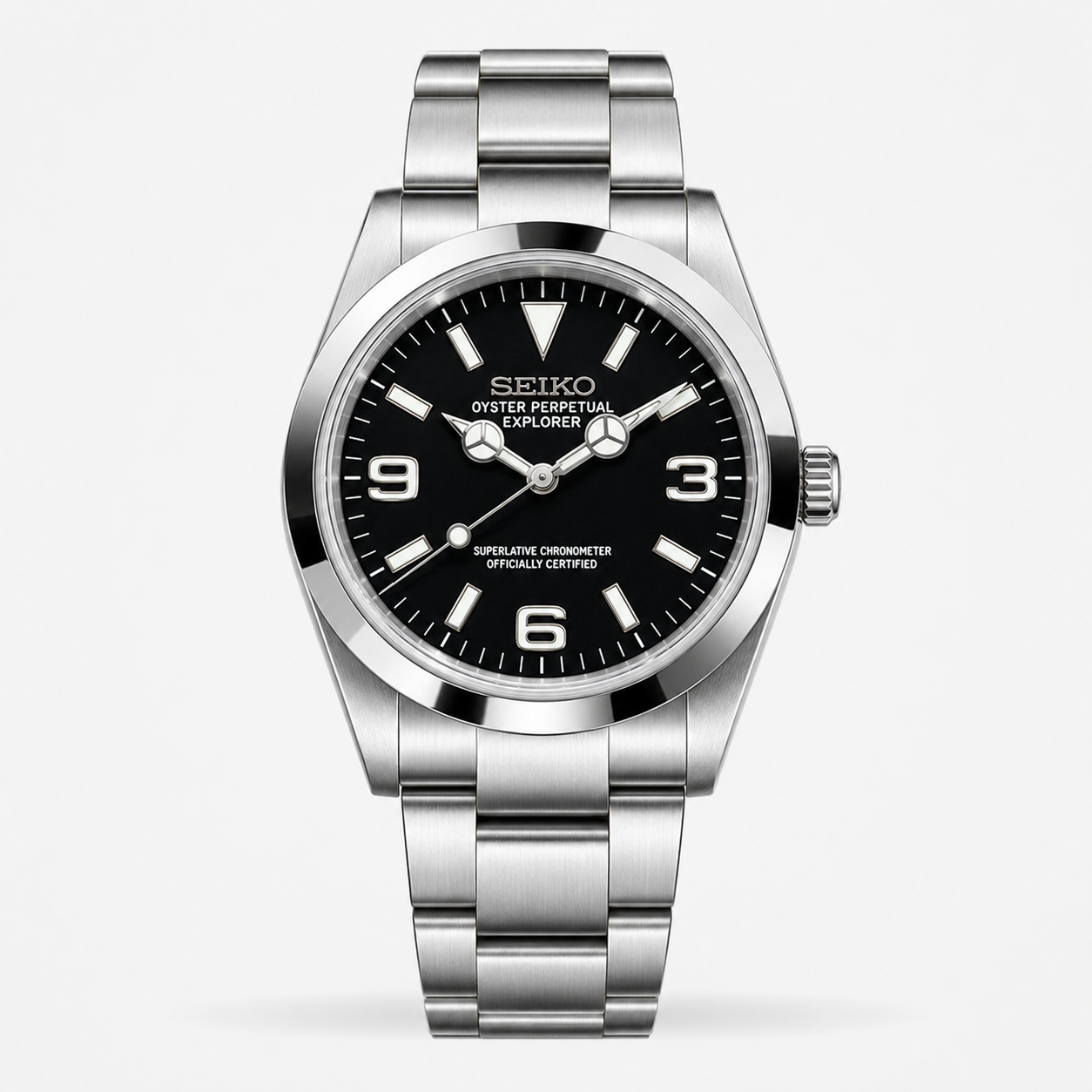 Seiko Mod Explorer – 39mm Black