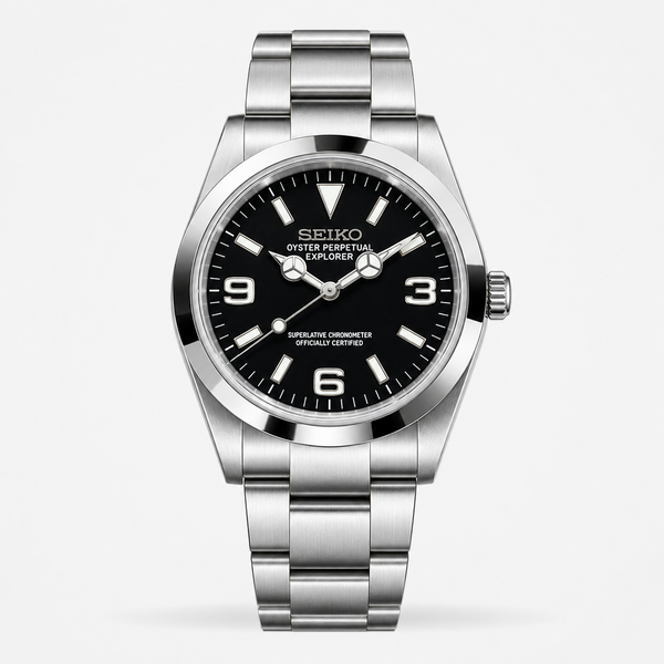 Seiko Mod Explorer – 39mm Black