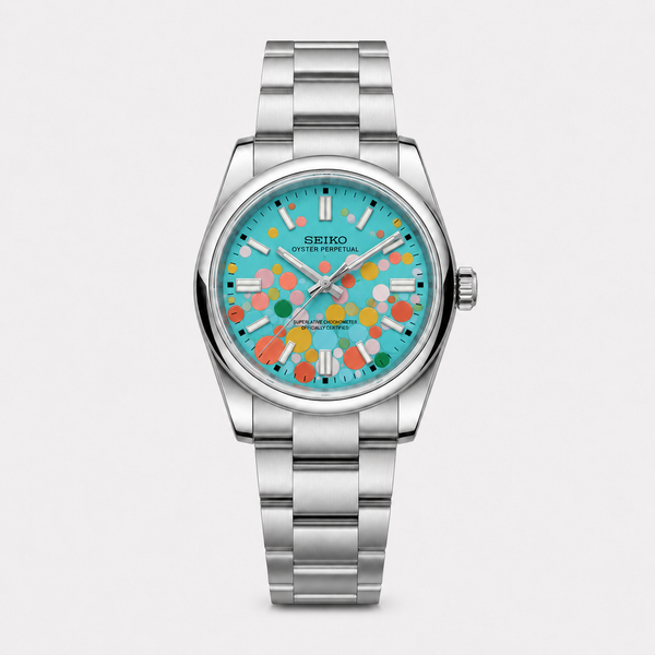 Seiko Mod Oyster Perpetual – Celebration Dial