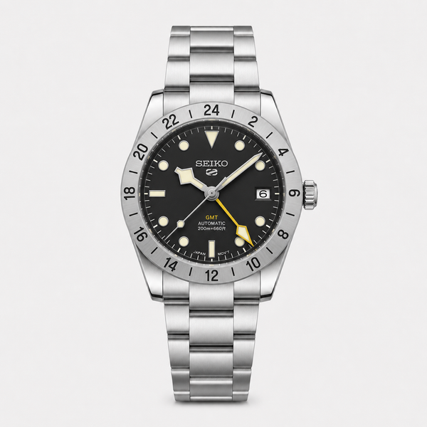 Seiko Mod Black Bay Pro – Black Yellow GMT
