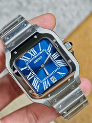 Seiko Mod Santos – Blue Dial