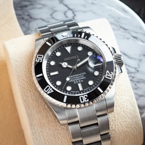 Seiko Mod Submariner – Black