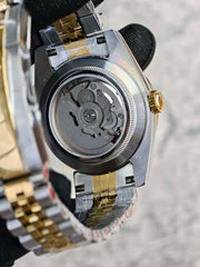 Seiko Mod Datejust – Gold Diamond Dial (Two-Tone)