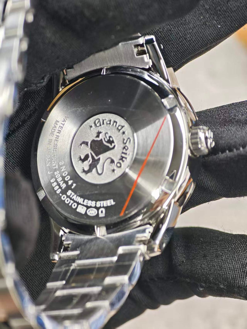 Seiko Mod Grand Seiko – Deep Burgundy Texture